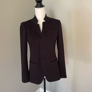 LOFT Two Button Knit Notched Blazer
